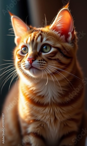 Adorable cat lifestyle