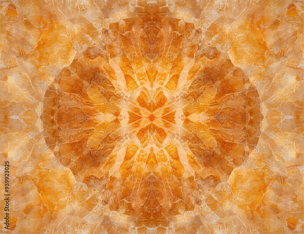 Vibrant orange and yellow marble texture Vibrant orange and yellow marble texture