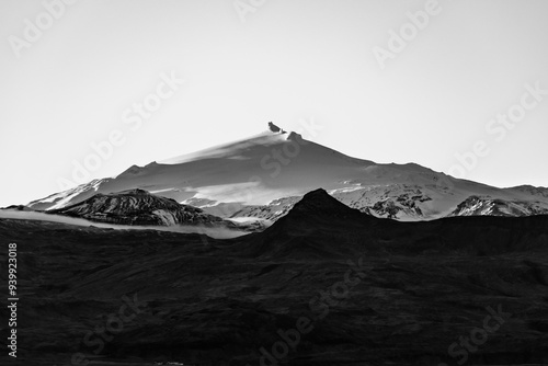 Snæfellsjökull snowy Mountain in  Iceland photo