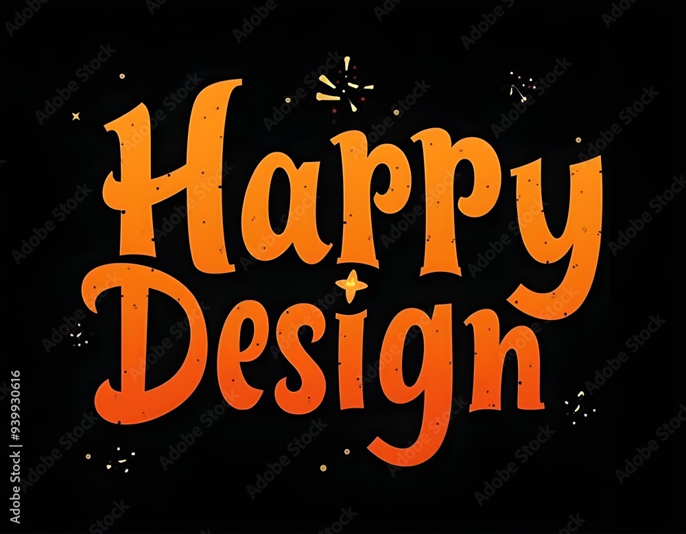 Fototapeta premium halloween text design