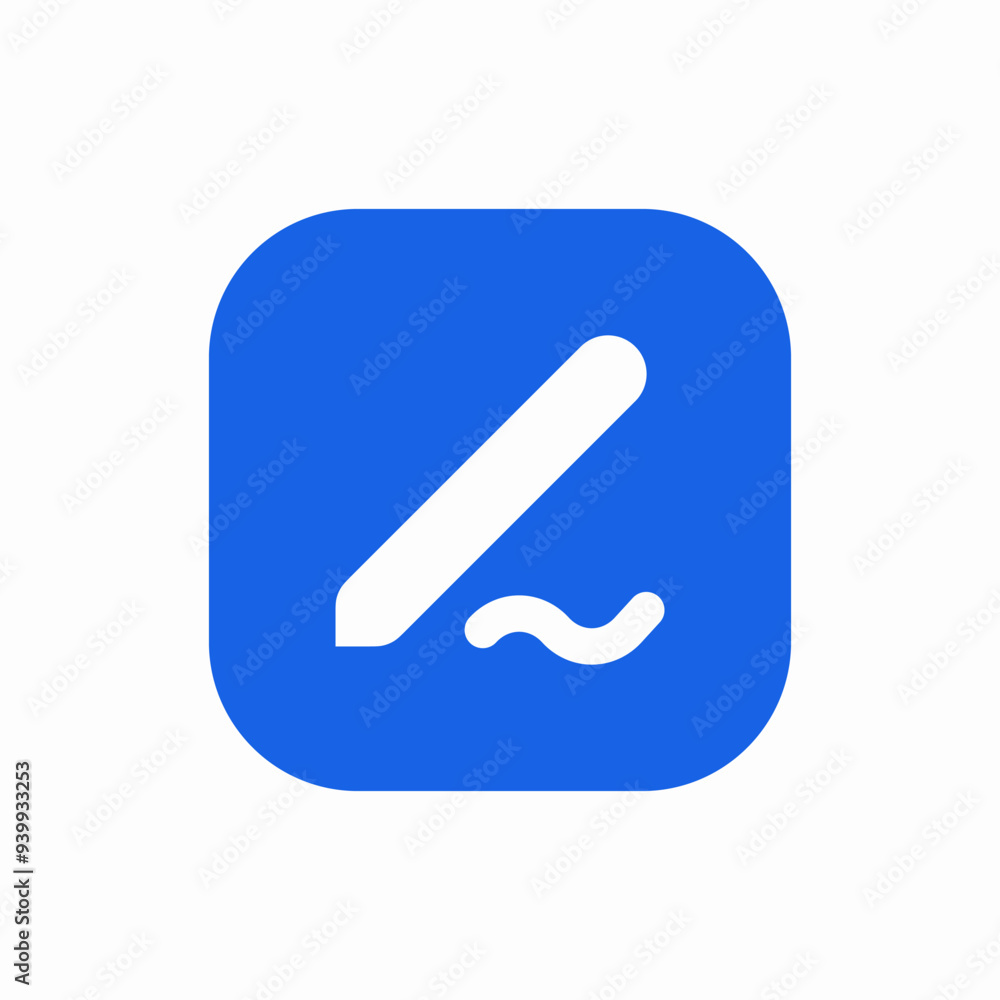 pen write signature icon vector pen write signature icon vector