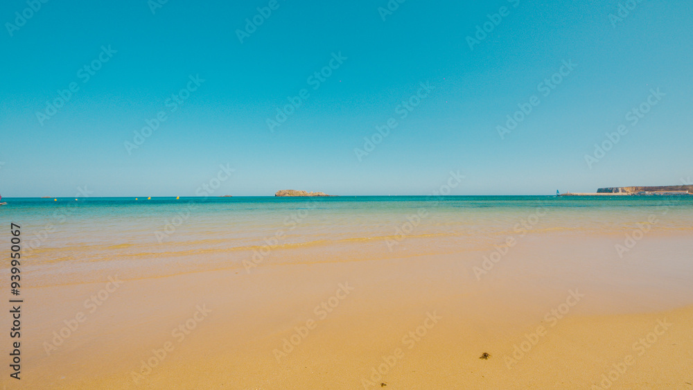 Beautiful Algarve coast, Portugal, in summer Beautiful Algarve coast, Portugal, in summer