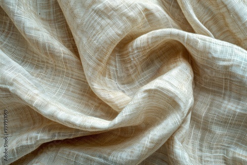 Linen Fabric Texture Background. High Resolution , ai