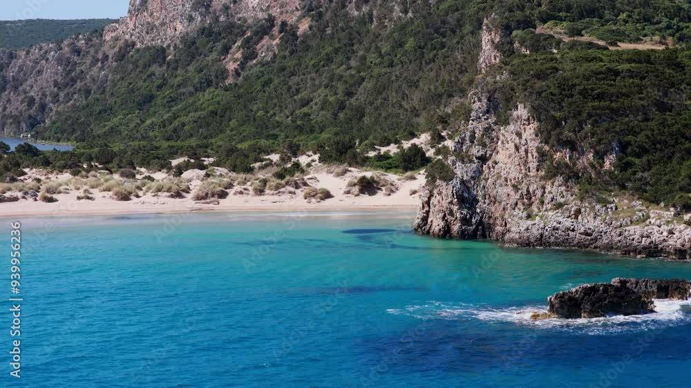 Voidokilia Beach - beautiful lagoon, Peloponnese Greece Voidokilia Beach - beautiful lagoon, Peloponnese Greece