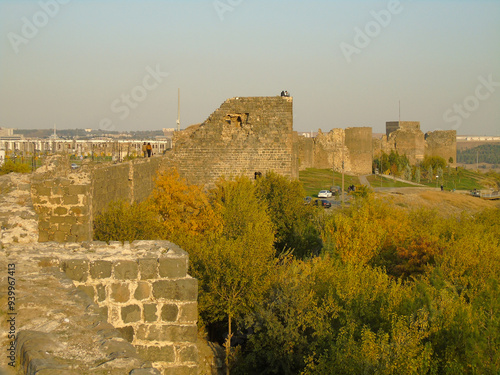 The Roman Walls of Diyarbakir in Eastern Turkey photo