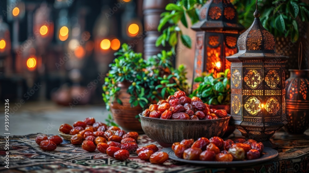Fresh dates for breaking the fast in the month of Ramadan Fresh dates for breaking the fast in the month of Ramadan