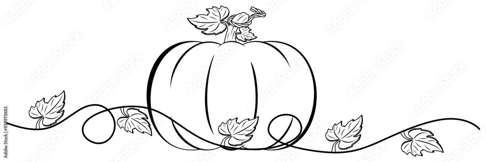 Line art pumpkin illustration backgraund halloween day Line art pumpkin illustration backgraund halloween day