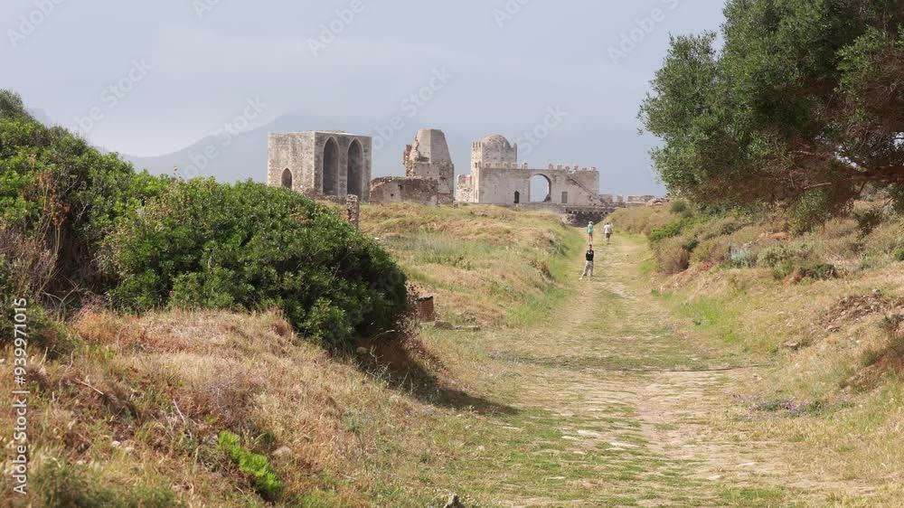 Bourtzi of Methoni Castle, Peloponnese Greece. Bourtzi of Methoni Castle, Peloponnese Greece.