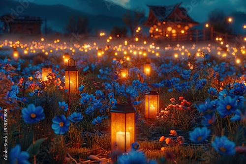 Enchanted Field of Lights