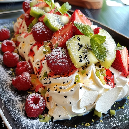 Pavlova Roll - A twist on traditional pavlova