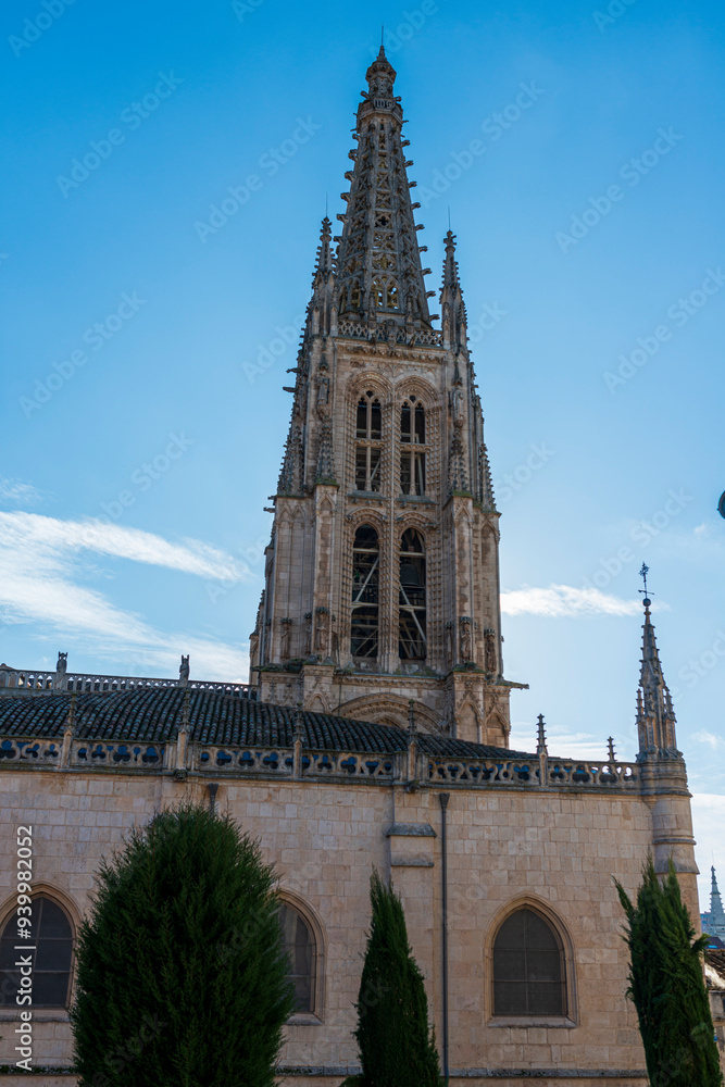 Obraz premium CATEDRAL DE BURGOS EXTERIOR 2024