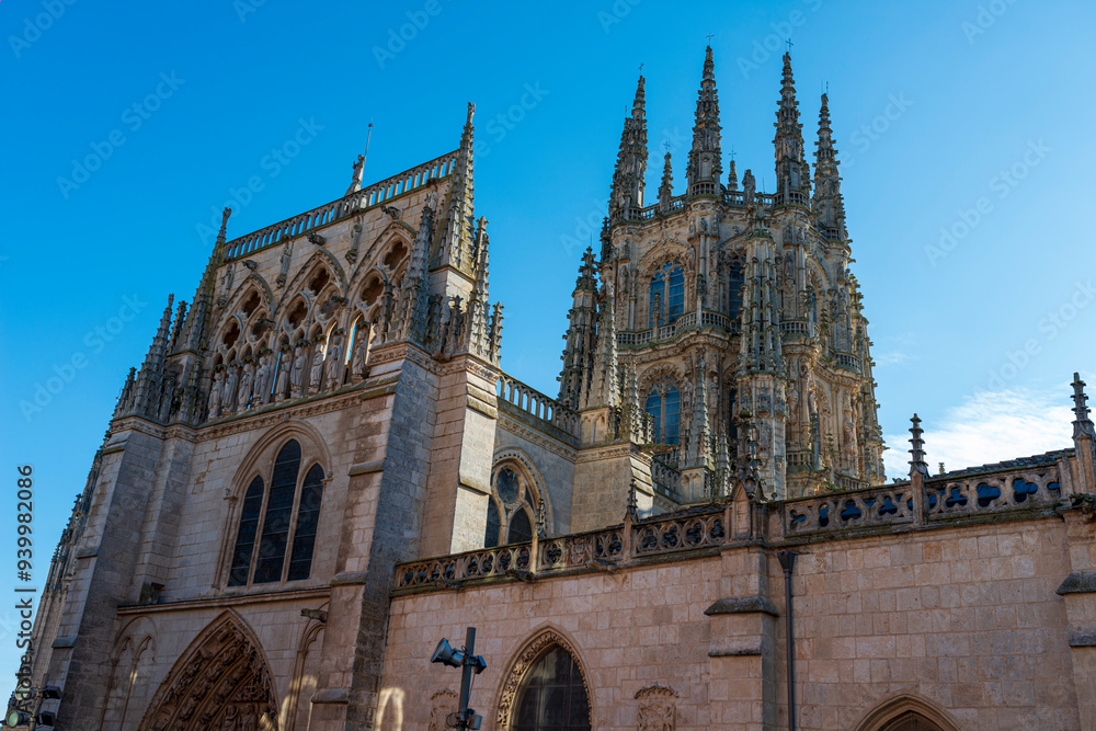 Obraz premium CATEDRAL DE BURGOS EXTERIOR 2024