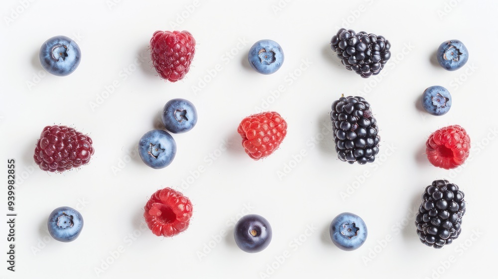 Fresh Berries, a Delightful Arrangement Fresh Berries, a Delightful Arrangement