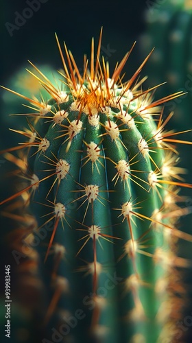 Colorful cactus plants with interesting shapes and sizes enhancing a desert-themed garden picture