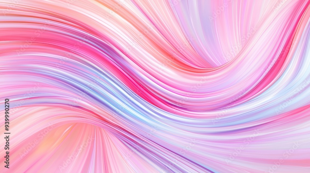 Fototapeta premium Abstract Pink and Purple Swirling Lines Background