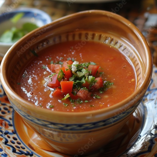 Porra Antequerana – Thick gazpacho from Antequera. photo