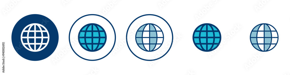 Web icon vector isolated on white background. Website vector icon. Internet world vector Web icon vector isolated on white background. Website vector icon. Internet world vector