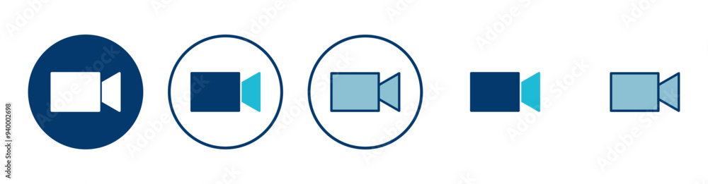 Video camera icon vector isolated on white background. Video camera vector icon. Camera Icons. Movie Sign. Cinema Video camera icon vector isolated on white background. Video camera vector icon. Camera Icons. Movie Sign. Cinema