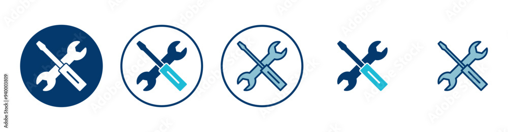 Repair icon vector isolated on white background. Wrench and screwdriver icon. settings vector icon. Maintenance. tools Repair icon vector isolated on white background. Wrench and screwdriver icon. settings vector icon. Maintenance. tools
