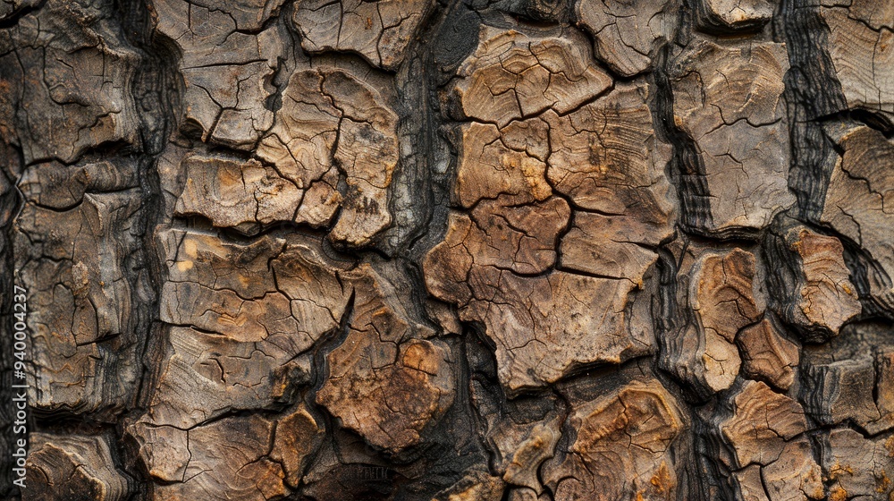 Tree bark texture. Oak wood background. Old Trunk pattern. Rough wooden skin closeup. Dry log material cracked surface. Abstract rustic hardwood timber. Natural forest material , ai Tree bark texture. Oak wood background. Old Trunk pattern. Rough wooden skin closeup. Dry log material cracked surface. Abstract rustic hardwood timber. Natural forest material , ai