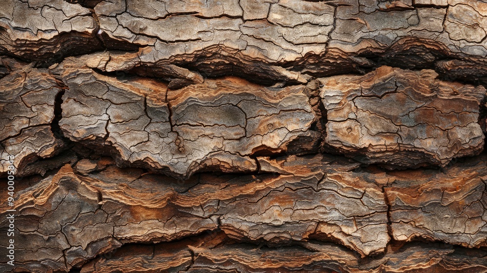 Tree bark texture. Oak wood background. Old Trunk pattern. Rough wooden skin closeup. Dry log material cracked surface. Abstract rustic hardwood timber. Natural forest material , ai Tree bark texture. Oak wood background. Old Trunk pattern. Rough wooden skin closeup. Dry log material cracked surface. Abstract rustic hardwood timber. Natural forest material , ai