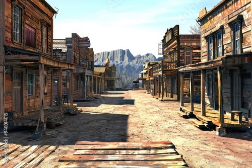 Wild West Town Street