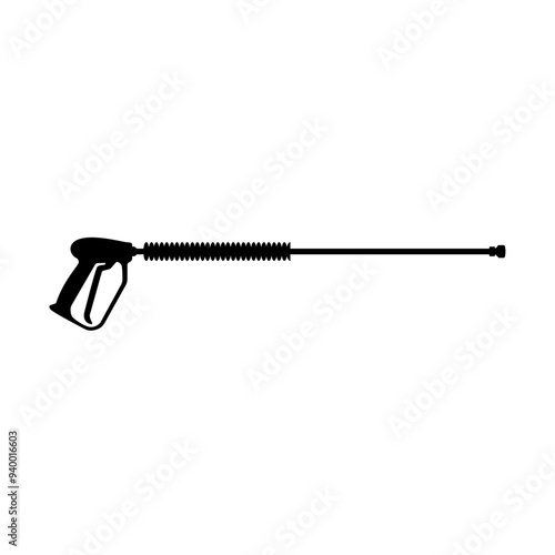 pressure washer gun icon,mobile car wash detailing,detailer,power wash,deep cleaning silhouette,pressure washing company