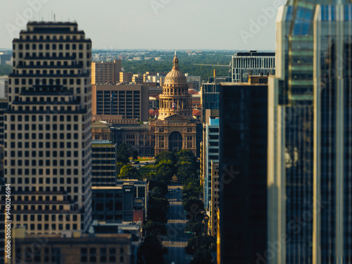 The Austin Texas skyline.