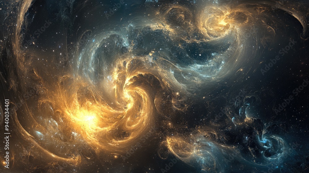 Abstract celestial elements Abstract celestial elements