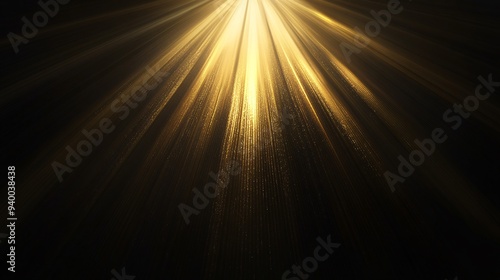 Black background with a gold spotlight effect, illuminating the center