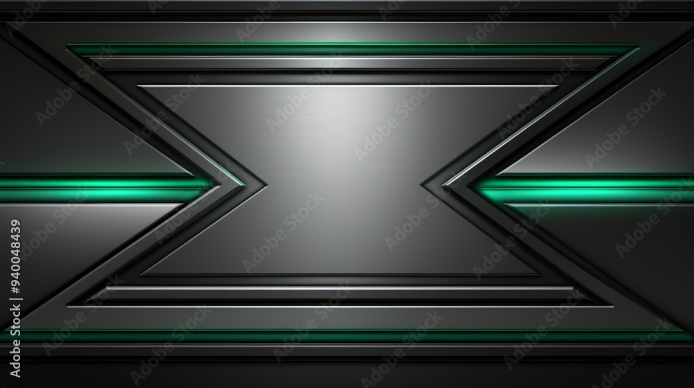 Emerald Power Core,Abstract metallic background with glowing green lines, evoking technology, power, and futurism. Emerald Power Core,Abstract metallic background with glowing green lines, evoking technology, power, and futurism.
