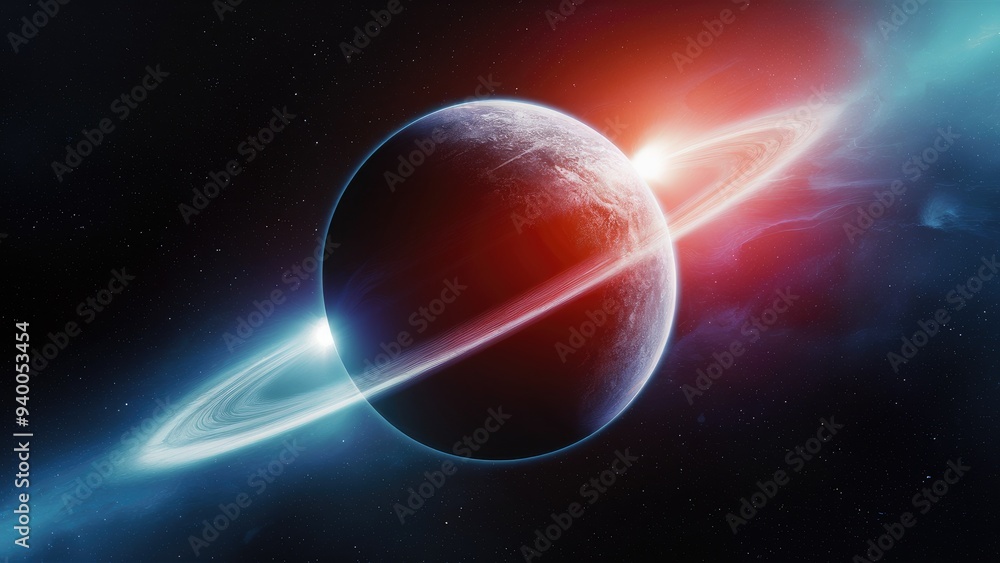 3D illustration of a planet in deep space. High-quality digital sci-fi artwork with realistic 5K visualization. 3D illustration of a planet in deep space. High-quality digital sci-fi artwork with realistic 5K visualization.