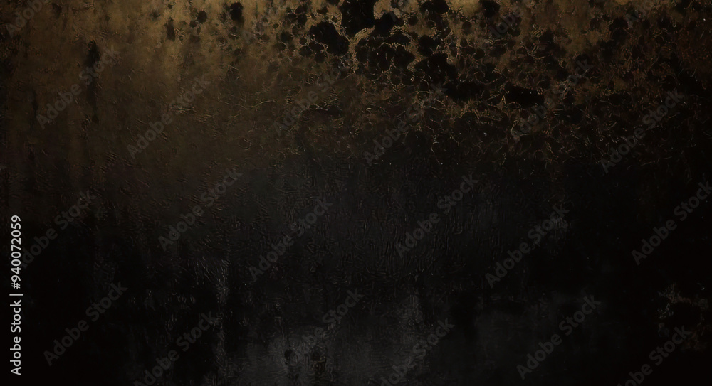 Fototapeta premium gold black paint wall texture. black and gold, abstract grunge background. Abstract artistic background. Black and gold painting background. black and gold grunge. 