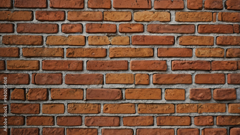 Obraz premium red brick wall