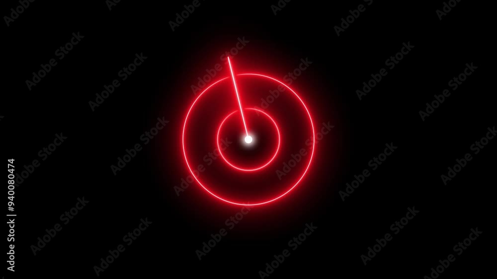 Searching Technology Radar Signal Animation. Futuristic Digital HUD Radar Detection Screen, Digital Radio Waves Circle Radar Diffusion Concept-4k Video. Searching Technology Radar Signal Animation. Futuristic Digital HUD Radar Detection Screen, Digital Radio Waves Circle Radar Diffusion Concept-4k Video.