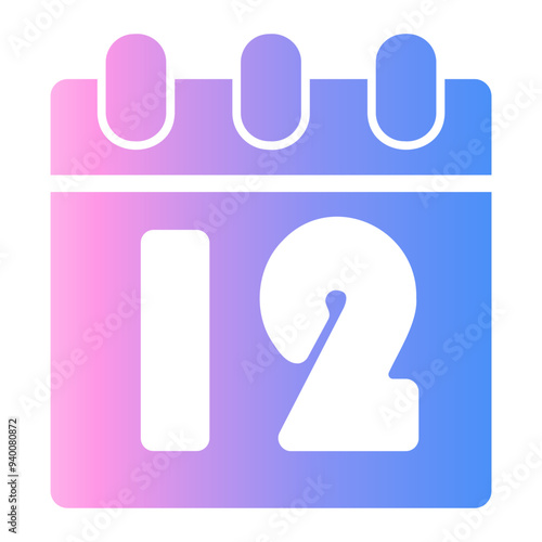 calender Gradient icon