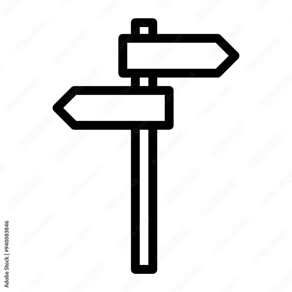 direction Line Icon direction Line Icon