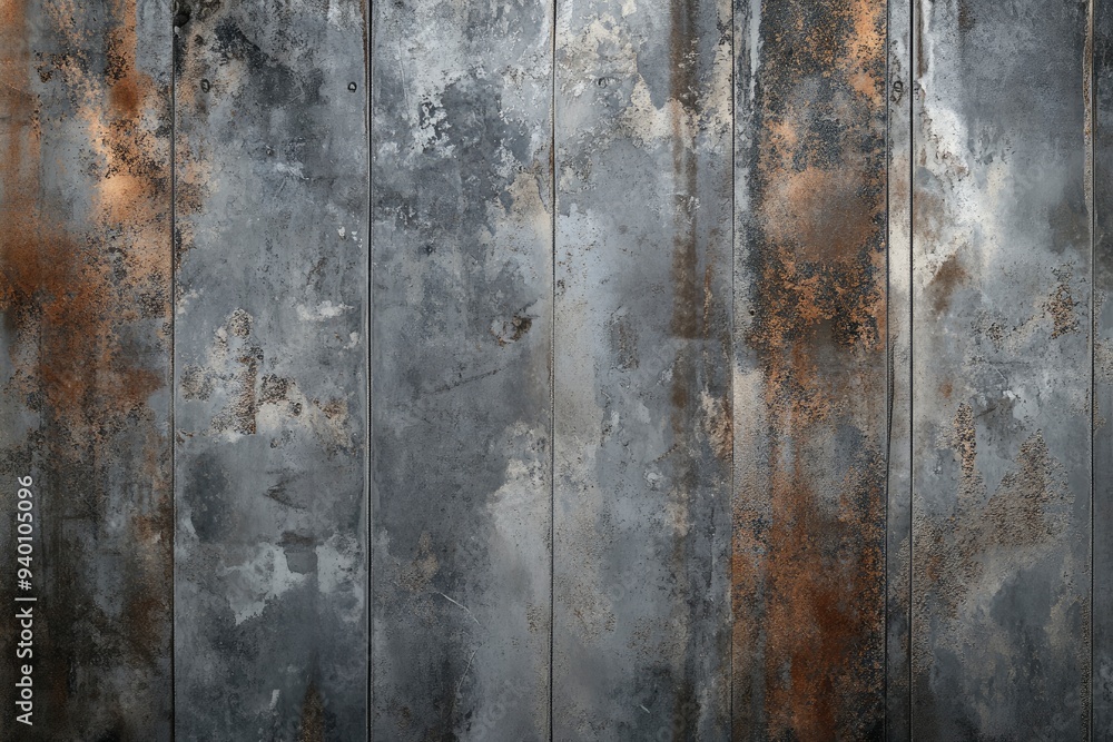 Industrial rusty background gray and brown, ai Industrial rusty background gray and brown, ai