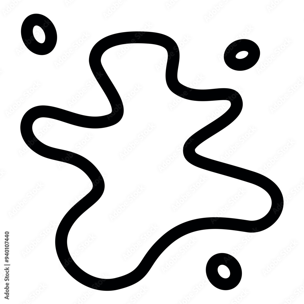Fototapeta premium stain icon 