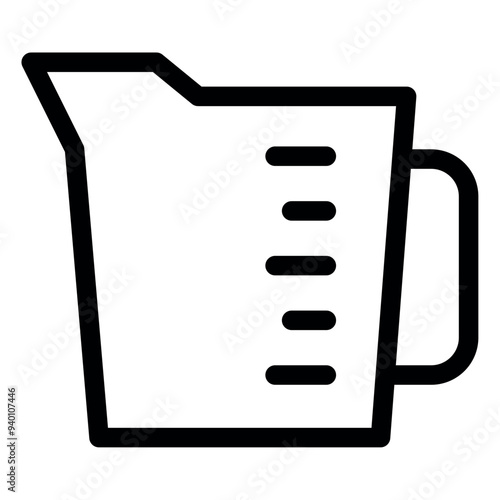 measuring cup icon 