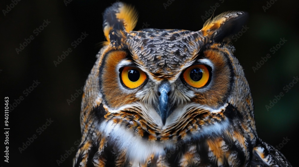 Owls hunt silently at night, with keen hearing and sharp talons adapted for capturing prey. Owls hunt silently at night, with keen hearing and sharp talons adapted for capturing prey.