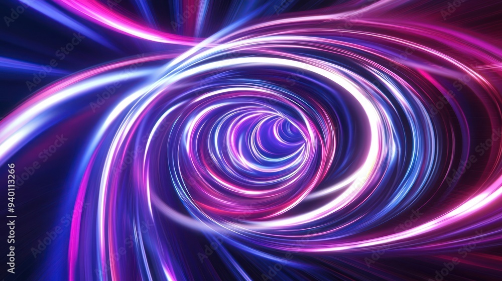 Abstract Neon Tunnel Abstract Neon Tunnel