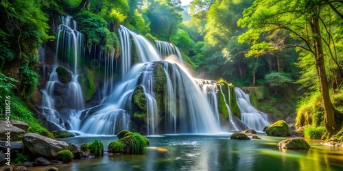 waterfall in the forest