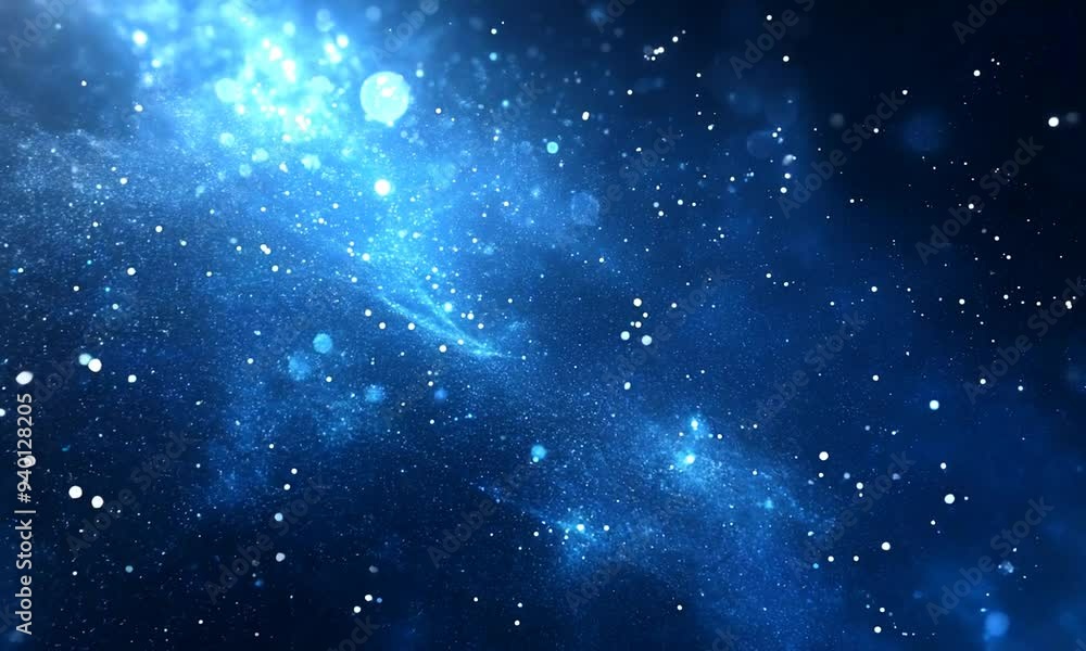Abstract Blue Space Background Abstract Blue Space Background