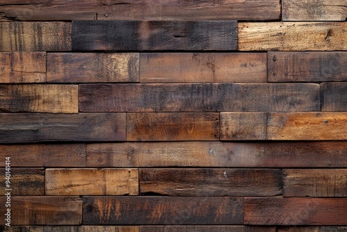 old wood texture  wall panel made of boards   ai