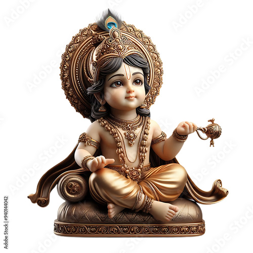 Shree Krishna for Janmashtami, Makhan Chor, Bal Krishna, Cute