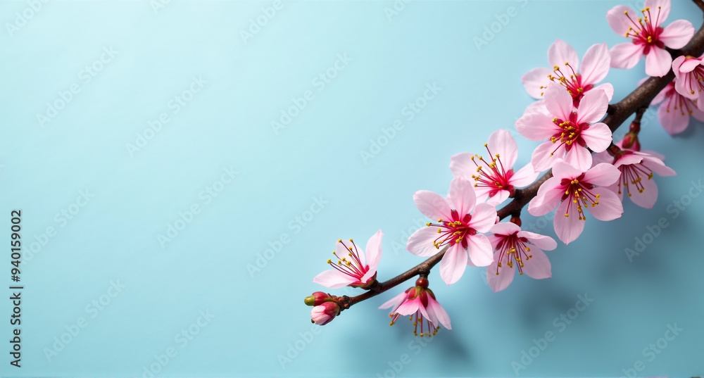 Obraz premium pink cherry blossoms