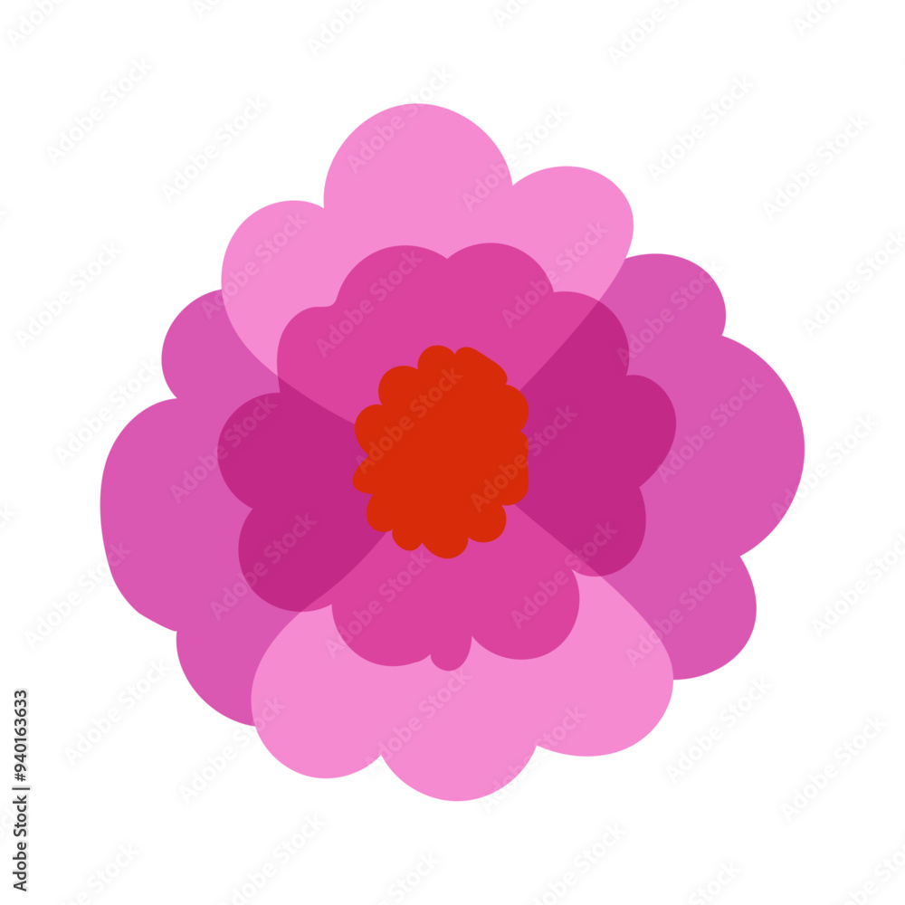 Hand drawn Beautiful spring flower isolated design on the white Hand drawn Beautiful spring flower isolated design on the white