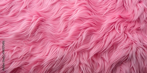 Pink faux fur backdrop with shaggy decorative fibers for a vibrant and textured closeup , pink, faux fur, backdrop, shaggy