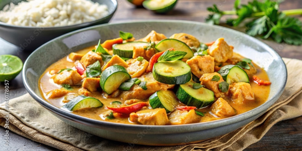 Peanut Chicken curry with zucchini, peanut, chicken, curry, zucchini, spicy, delicious, homemade, Asian cuisine, traditional Peanut Chicken curry with zucchini, peanut, chicken, curry, zucchini, spicy, delicious, homemade, Asian cuisine, traditional